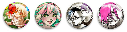 Preview of shuushuu designer buttons.